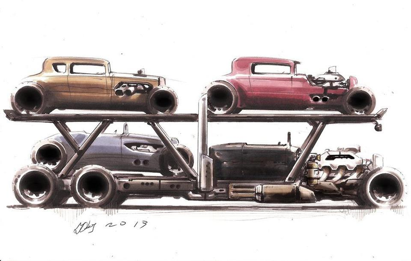 Illustration for article titled Hot Rods N Shit